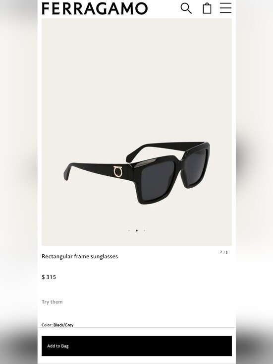 ? Ferragamo Gancini Sunglasses ? main image 10
